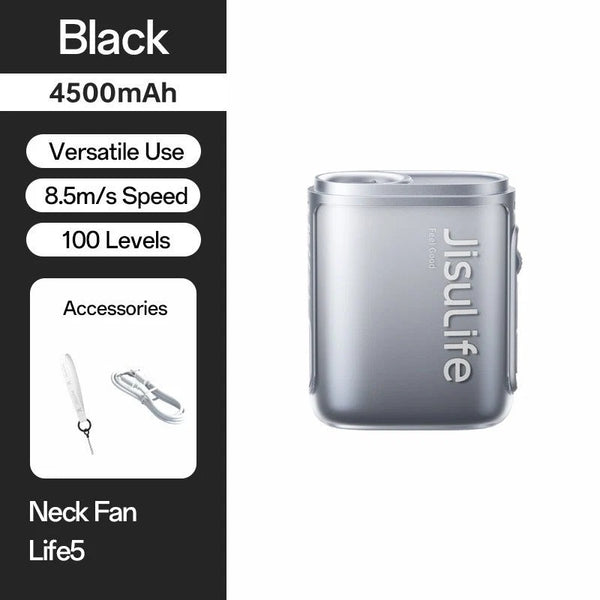 Portable Fan Neck Fan Life5 - Black