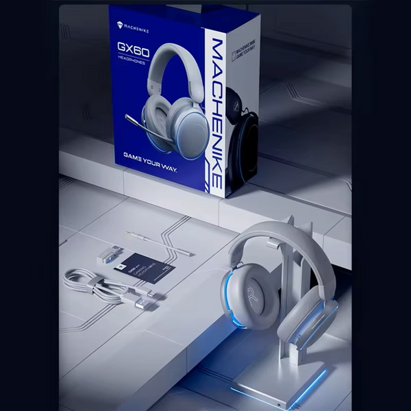 Machenike Gx60 Tri Mode Headset Anc Grey