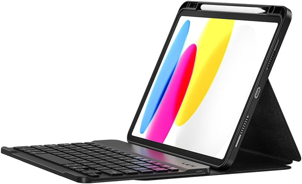 Wiwu Keyboard Case for 10.2 and 10.5 Inch Tablets Typing Cover - Black