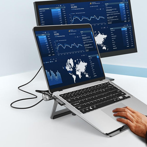 Wiwu - Laptop Stand With Docking Station A821Ch