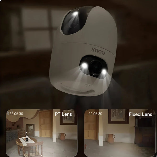 Imou Ranger Dual-Lens Indoor Wi-Fi Camera Ranger Dual Pro| 10MP Ultra HD | 360° Pan & Tilt