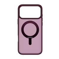 Wiwu - Armor AreoShield Anti-Drop MagSafe Ultra Cover iPhone 18 Pro Max /17 Pro Max - Dark Cherry