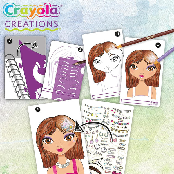 Crayola - Crayola Creations - Stickers By Number Set