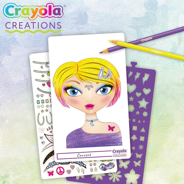 Crayola - Crayola Creations - Stickers By Number Set