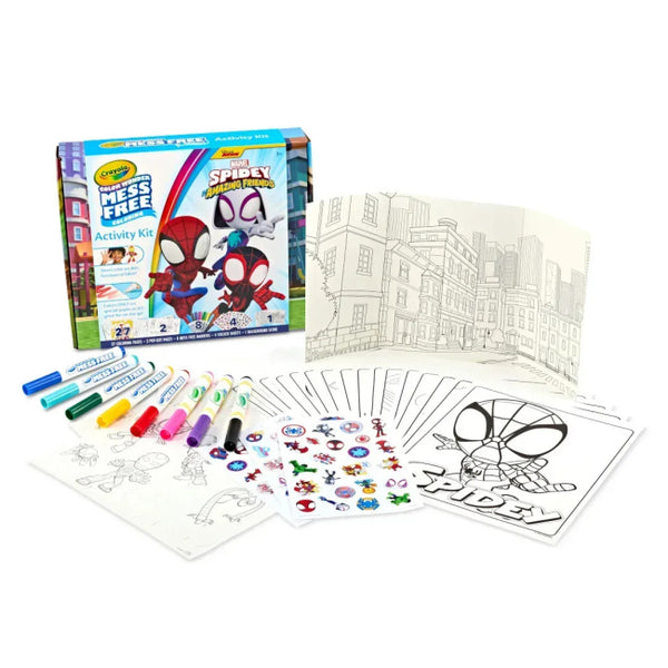 Crayola Color Wonder Spidey Activity Set - Marvel Kids Coloring Kit