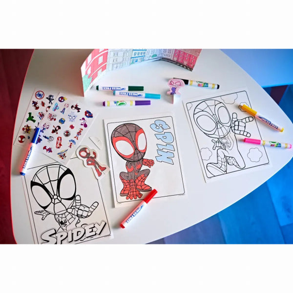 Crayola Color Wonder Spidey Activity Set - Marvel Kids Coloring Kit
