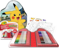Crayola Pokemon Art Kit - Licensed Coloring Set for Kids