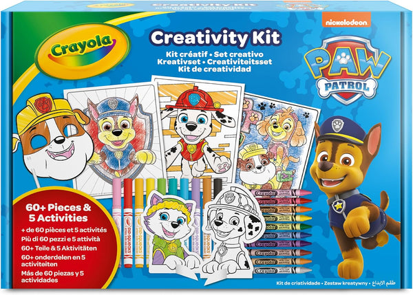 Crayola PAW Patrol 5 in 1 Creative Set - Kids Art Activity Pack