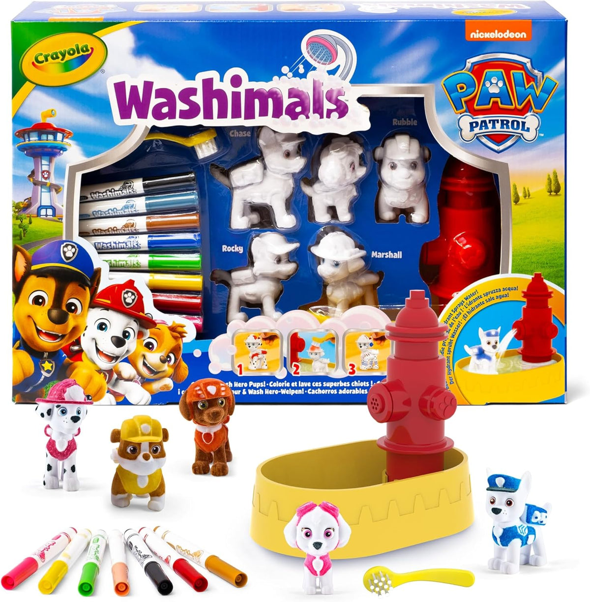 Crayola Washimals Pets PAW Patrol Activity Set - Washable Coloring Toy