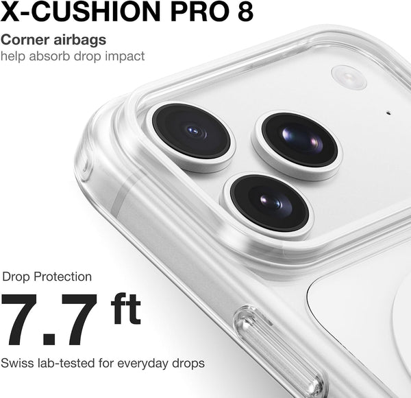 Amazingthing - Minimal Magsafe Drop Proof Case For iPhone 18 Pro Max 6.9 - Clear