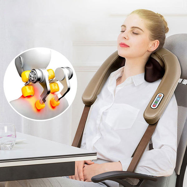 ARES Neck & Shoulder Massager - Brown