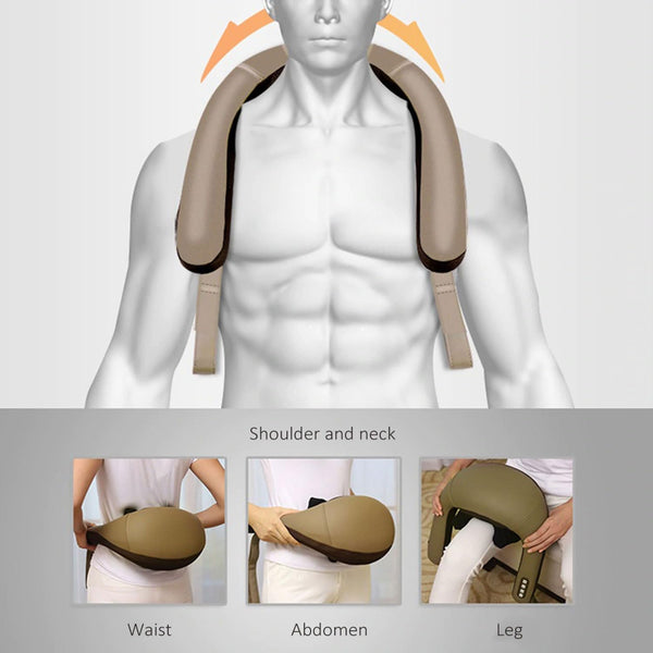 ARES Neck & Shoulder Massager - Brown