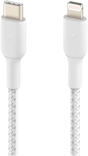 Belkin - USB-C to Lightning Cable 1M CAA003bt1MWH