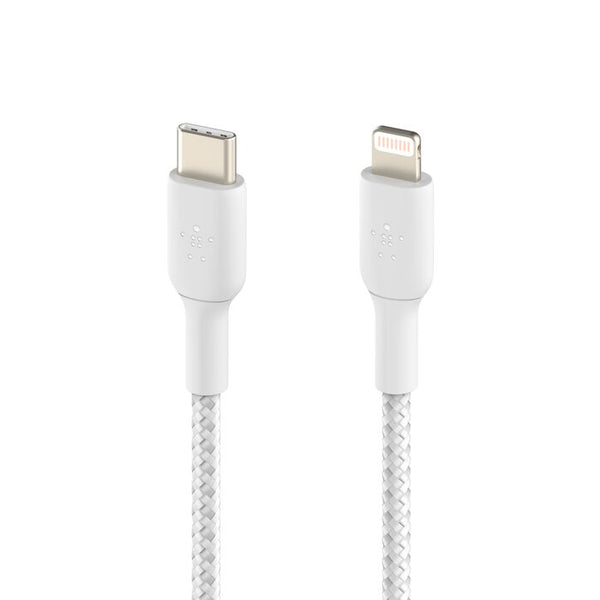 Belkin - BoostCharge Pro Braided USB-C to Lightning Cable (1m / CAA004BT1Mwh)