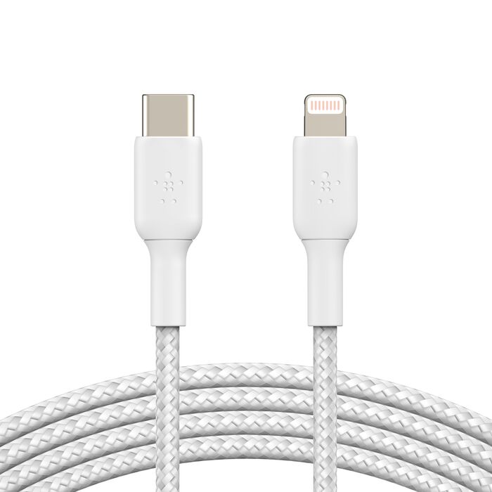 Belkin - BoostCharge Pro Braided USB-C to Lightning Cable (1m / CAA004BT1Mwh)