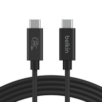 BELKIN USB4 CABLE, USB-C TO USB-C 240W 20GBPS 2M CABLE, 4K 60HZ RESOLUTION.