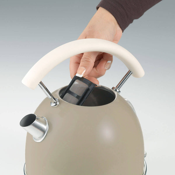 ARIETE - VINTAGE 1.7L DOME KETTLE - Beige