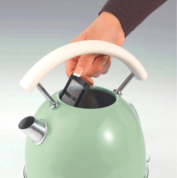 ARIETE - VINTAGE 1.7L DOME KETTLE - Green