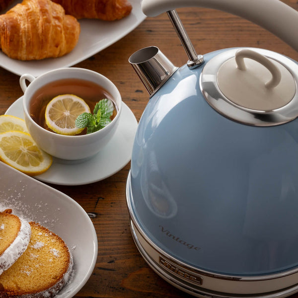 ARIETE - VINTAGE 1.7L DOME KETTLE - Blue