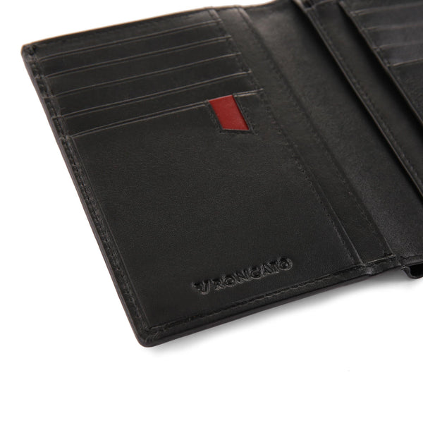 Roncato Pascal Vertical Wallet Black