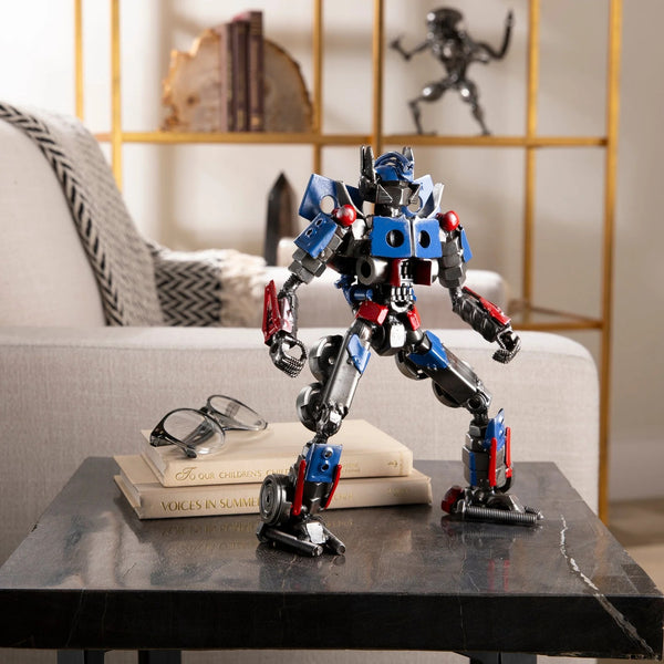 Metal Art - Optimus Prime Inspired Recycled Metal Sculpture