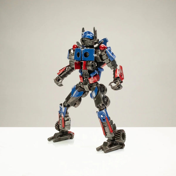 Metal Art - Optimus Prime Inspired Recycled Metal Sculpture