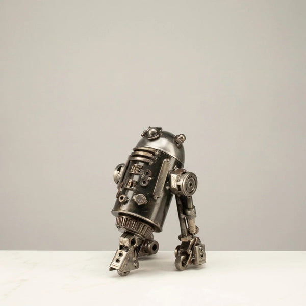 Metal Art - R2D2 Inspired Recycled Metal Sculpture