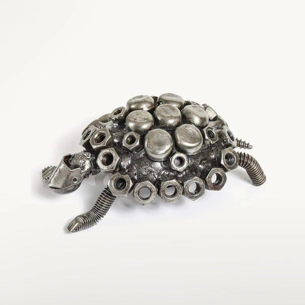 Metal Art - Turtle Recycled Metal Sculpture
