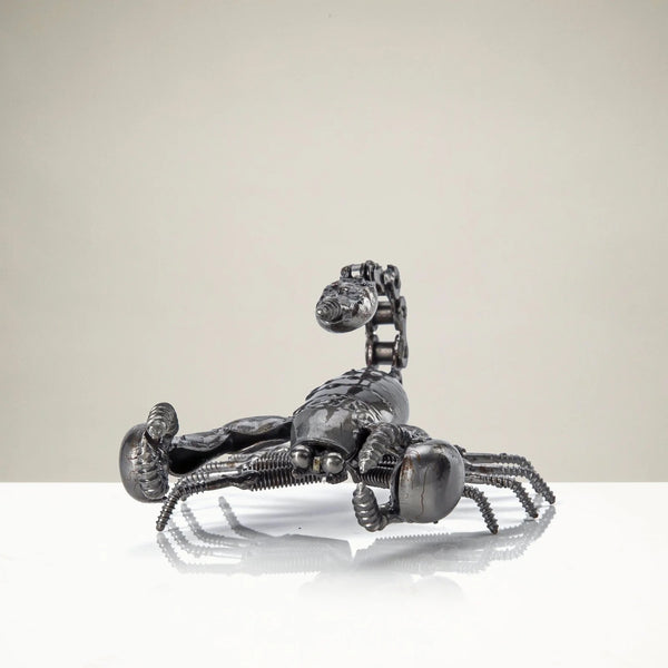 Metal Art - Scorpion Inspired Recycled Metal Sculpture