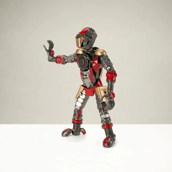 Metal Art - 7.5 Iron Man Inspired Recycled Metal Sculpture