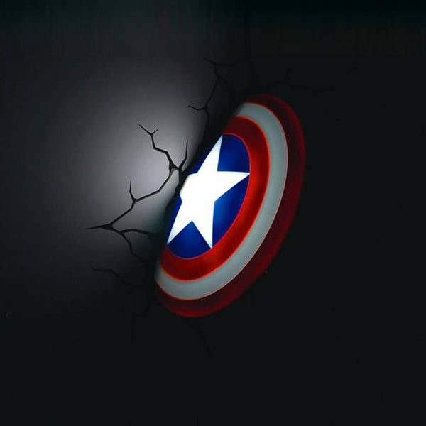 The Source 3Dl Marvel Captain America Light
