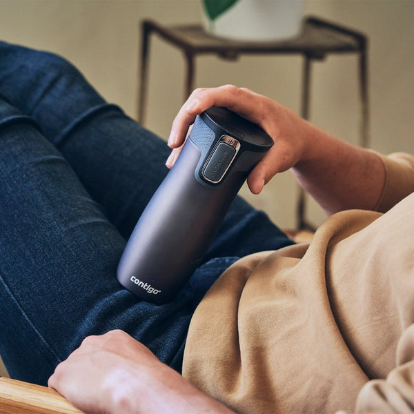 Contigo Autoseal West Loop Vacuum Stainless Steel Travel Mug 470 Ml, Gunmetal