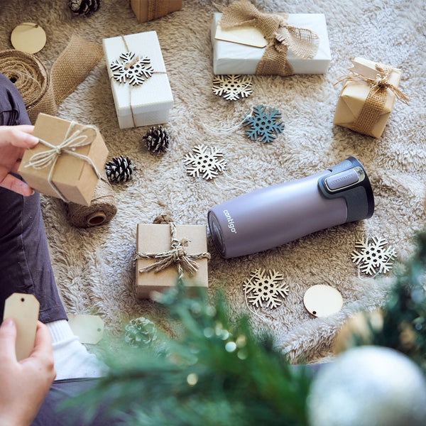 Contigo Autoseal West Loop Vacuum Stainless Steel Travel Mug 470 Ml, Dark Plum