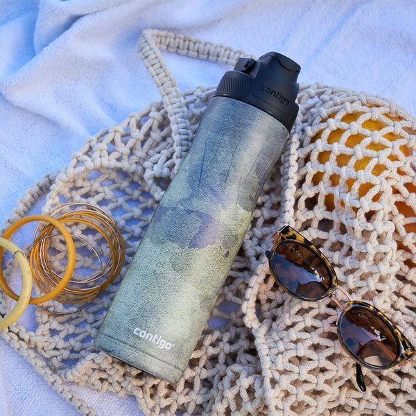 Contigo Autoseal Couture Chill Vacuum Insulated Stainless Steel Water Bottle 720 ml - Textured Camo