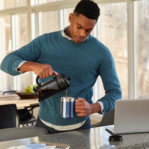 Contigo Streeterville Stainless Steel Desk Mug 420 ml, Blue
