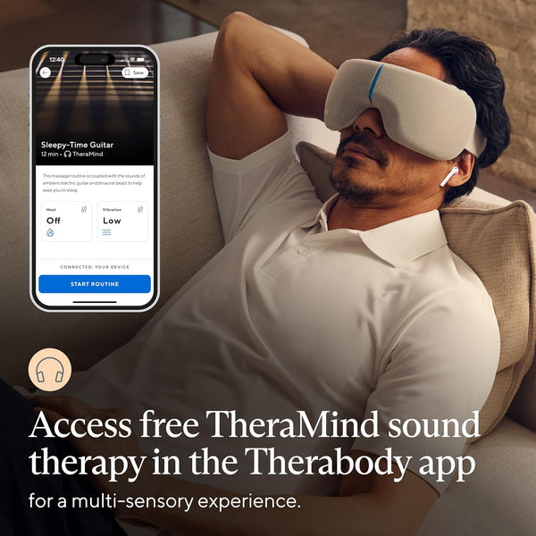Portable Massager Goggles {Eu/Uk) - White