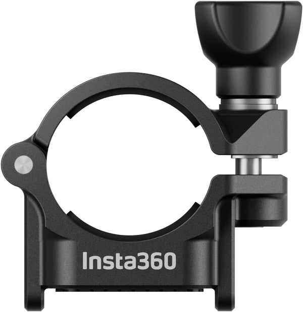 Insta360 Selfie Stick Ring Mount, Aluminium Alloy Camera Mount, Compatible with 70cm/85cm/114cm Invisible Selfie Sticks - B