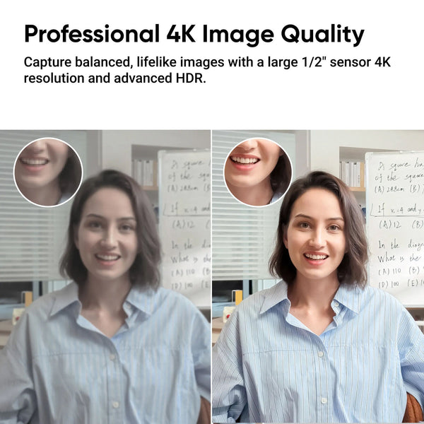 INSTA-WEBCAM - LINK 2 PRO - 4K AI WEBCAM - GRAPHITE