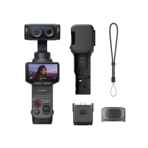 Insta360 - Luna Ultra - Gimbal Cameras - Standard Bundle - Cosmic Black