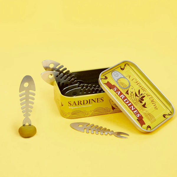 Balvi Snack fork,Conserverie Sardines,x6,tin