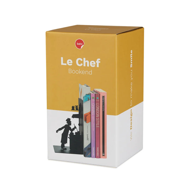 Balvi - Le Chef Bookend, Black