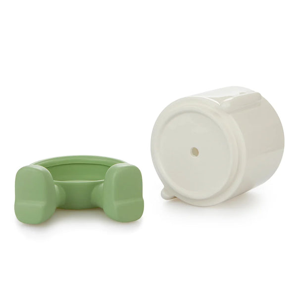 Balvi - Mr. Sitty Plant Pot, Green, Ceramic