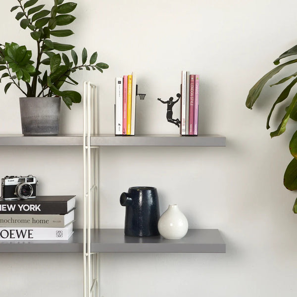 Balvi Bookend,Slam Dunk,black,metal