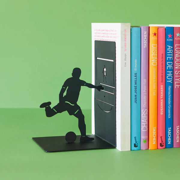 Balvi Bookend,Goal Kick,black,metal