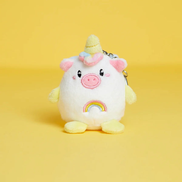 Balvi Keyring,Fluffy Unicorn,multicolor,metal/fabric