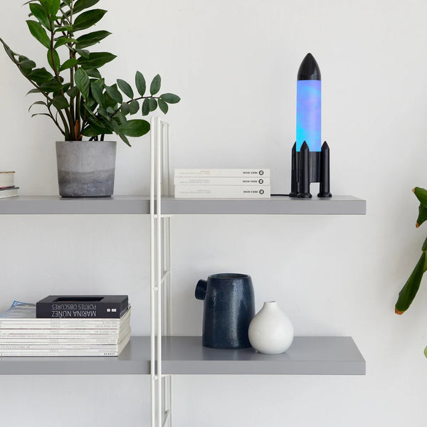 Balvi Lamp,Rocket,Black,LED,USB cable 5V 1A incl.