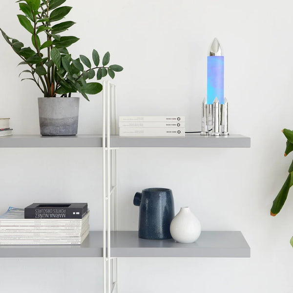 Balvi Lamp,Rocket,Silver,LED,USB cable 5V 1A incl.