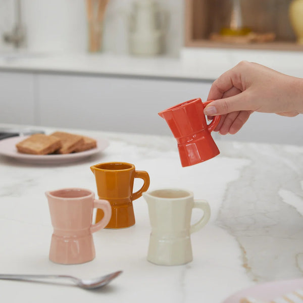 Balvi Espresso cup set,Moka Caramel,assorted colours