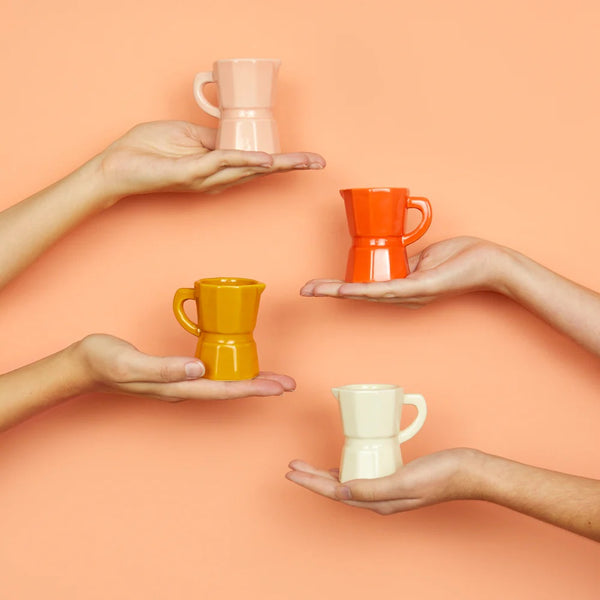 Balvi Espresso cup set,Moka Caramel,assorted colours