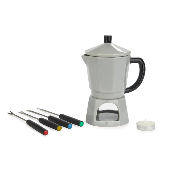 Balvi - Moka Fondue, Gray, Ceramic